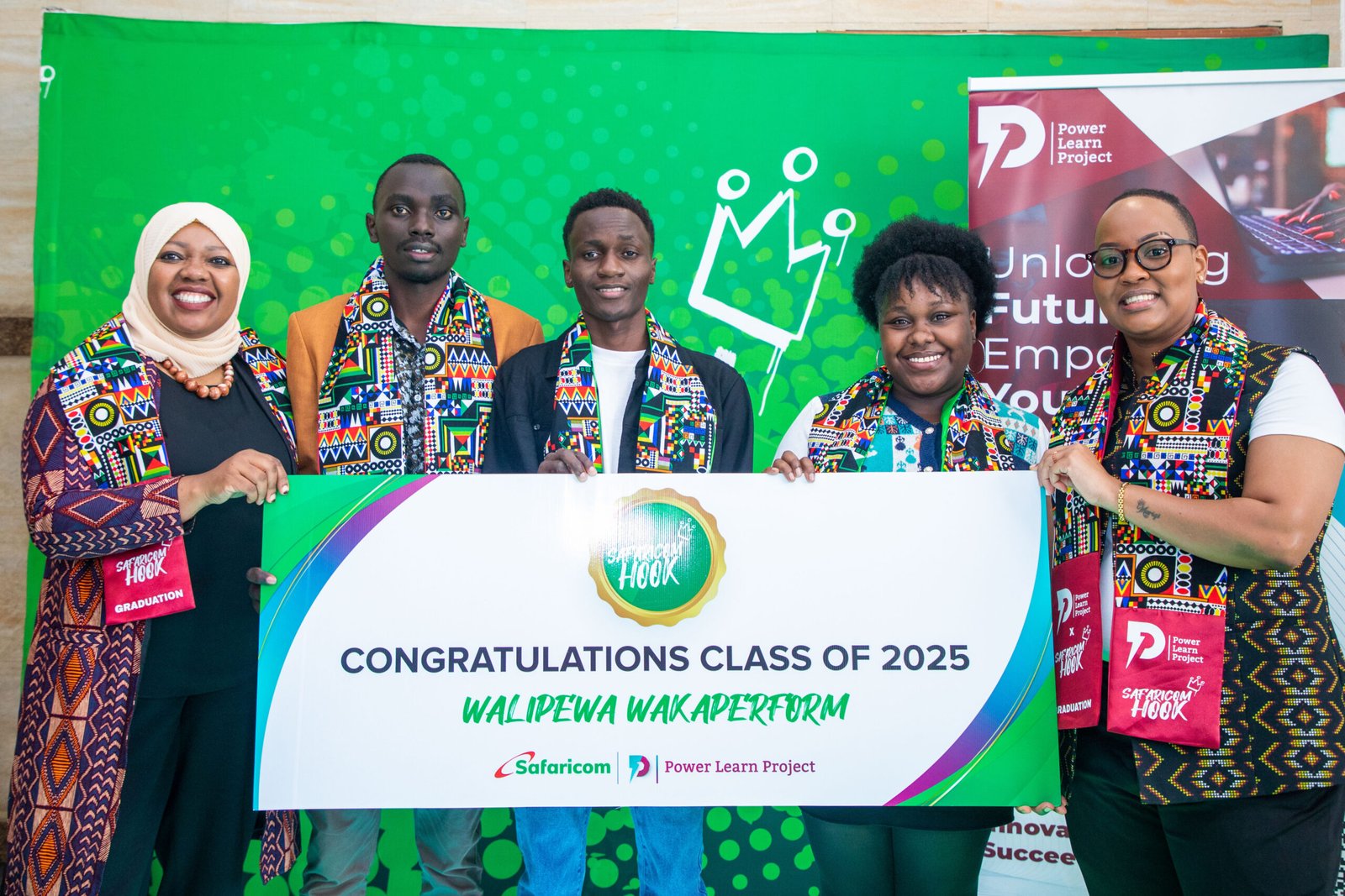 Power Learn Project & Safaricom Hook Graduate 300 Youth in Digital Talent Initiative