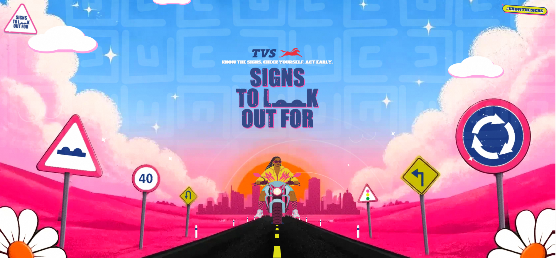 TVS Motor Uses Road Signs to Raise Breast Cancer Awareness in Kenya